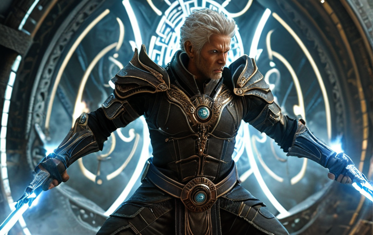 ** "Character 'Eternity' using time-manipulation abilities in a Reverse: 1999 battle scene. Epic visual effects, detailed character design, dynamic pose."

**